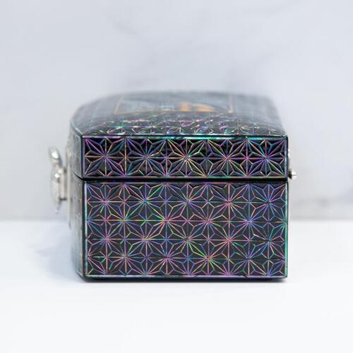 Premium Najeon Kkeun-eum Inlay Traditional Jewelry Box (Master Artisan Jang Tae - Bok) Mother of Pearl Jewelry Box