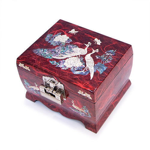 Music Box Melody Hanji Base Mother of Pearl Jewelry Box - Oh Myung - Ho