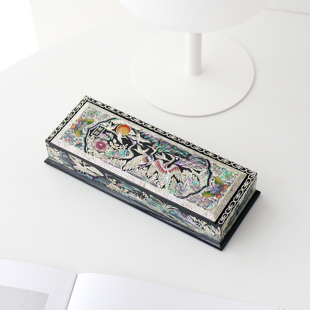 Masterpiece Najeon Auto-Open Pen Case (Master Artisan Kim Young-man)