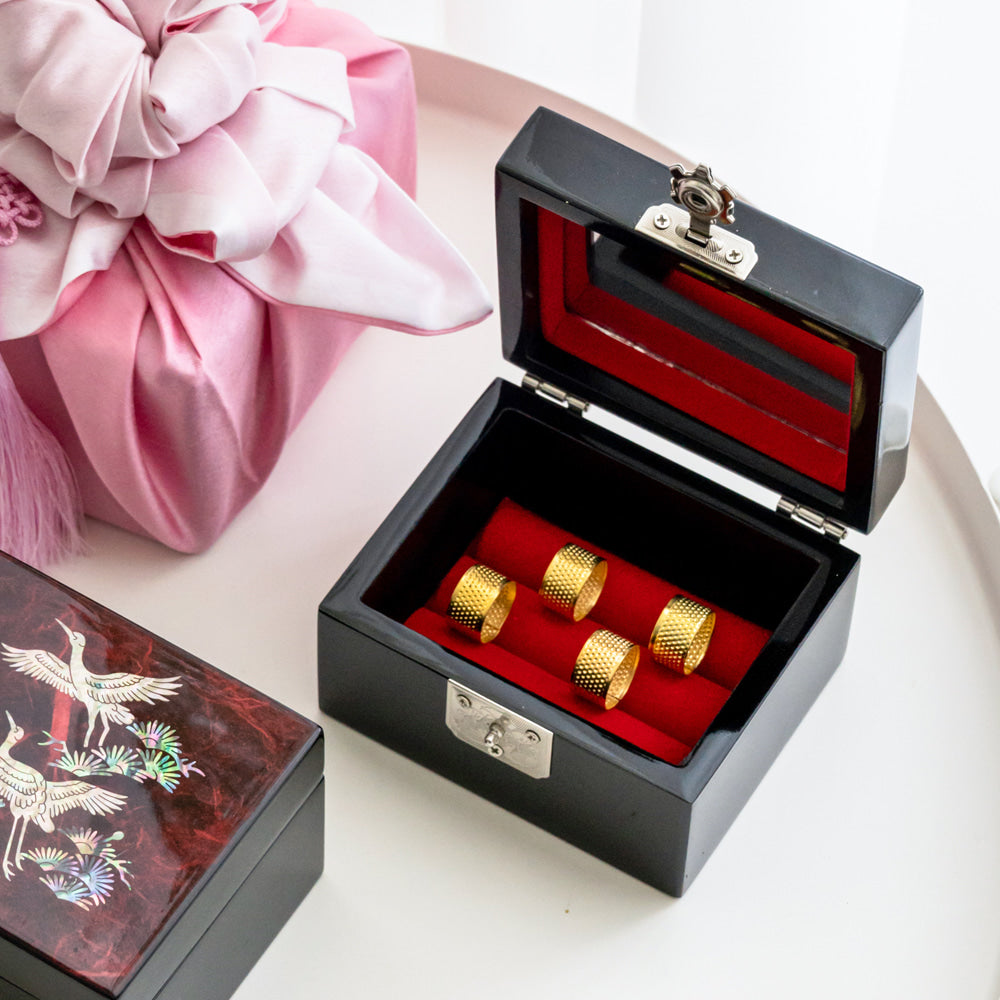 Hanji Turtle Mother of Pearl Jewelry Box