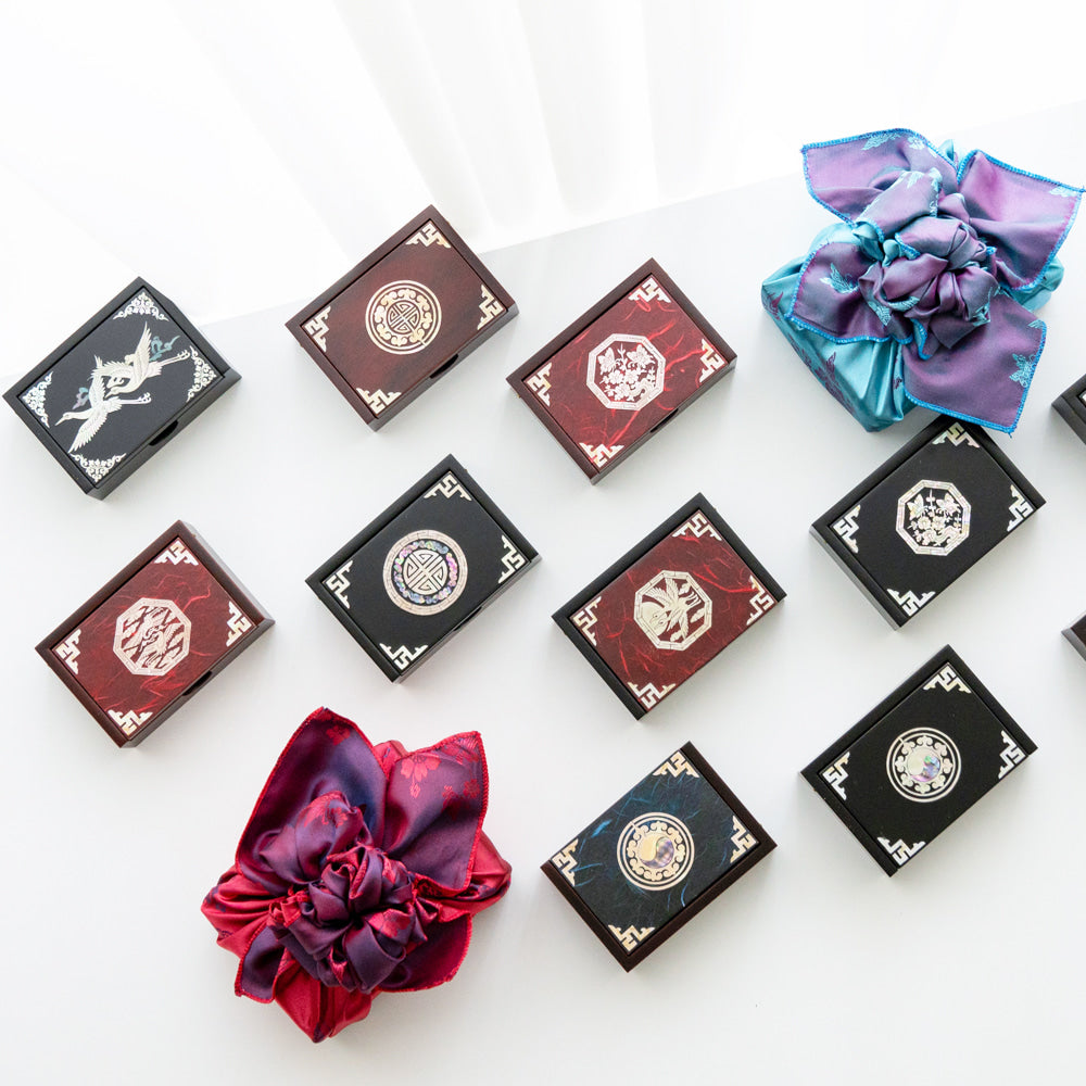 Najeon Chilgi Mother of Pearl Business Card Holder - OF0005
