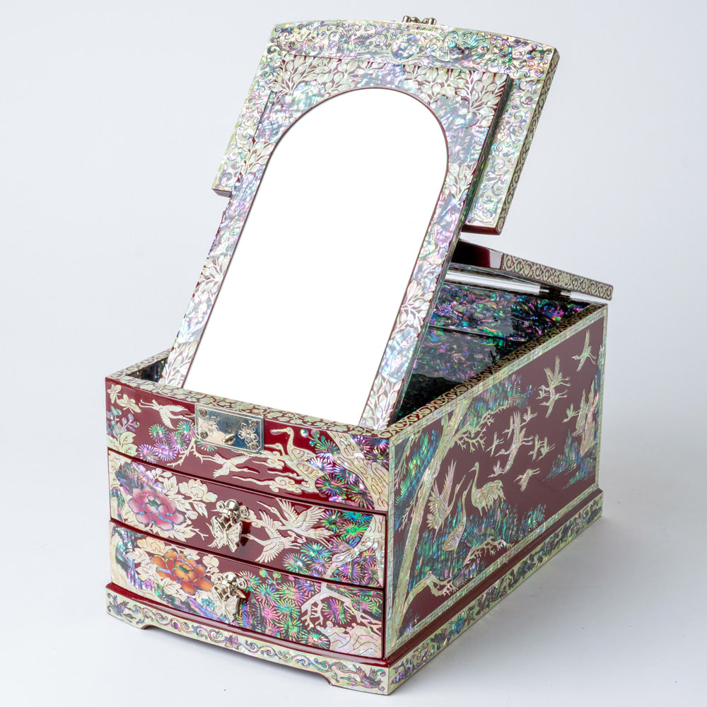 Pine & Crane Najeonchilgi Mother of Pearl Vanity Jewelry Box