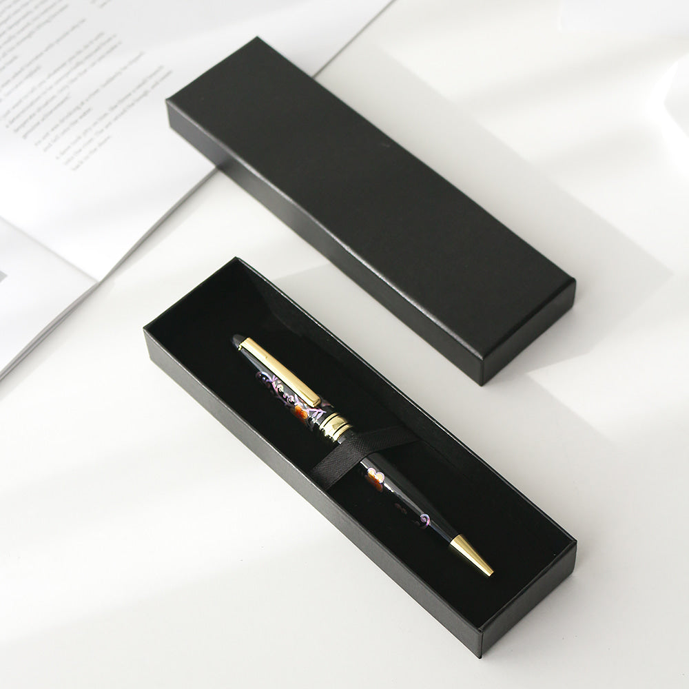 Premium Painted Flower Mother of Pearl Pen (Full)