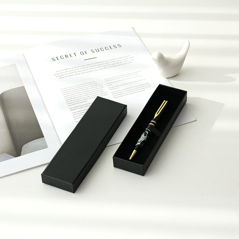 Premium Mother of Pearl Pen (Pine & Crane)