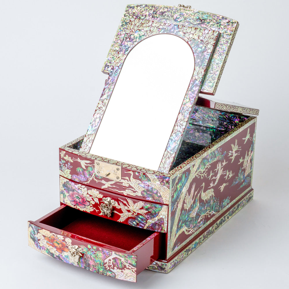 Pine & Crane Najeonchilgi Mother of Pearl Vanity Jewelry Box