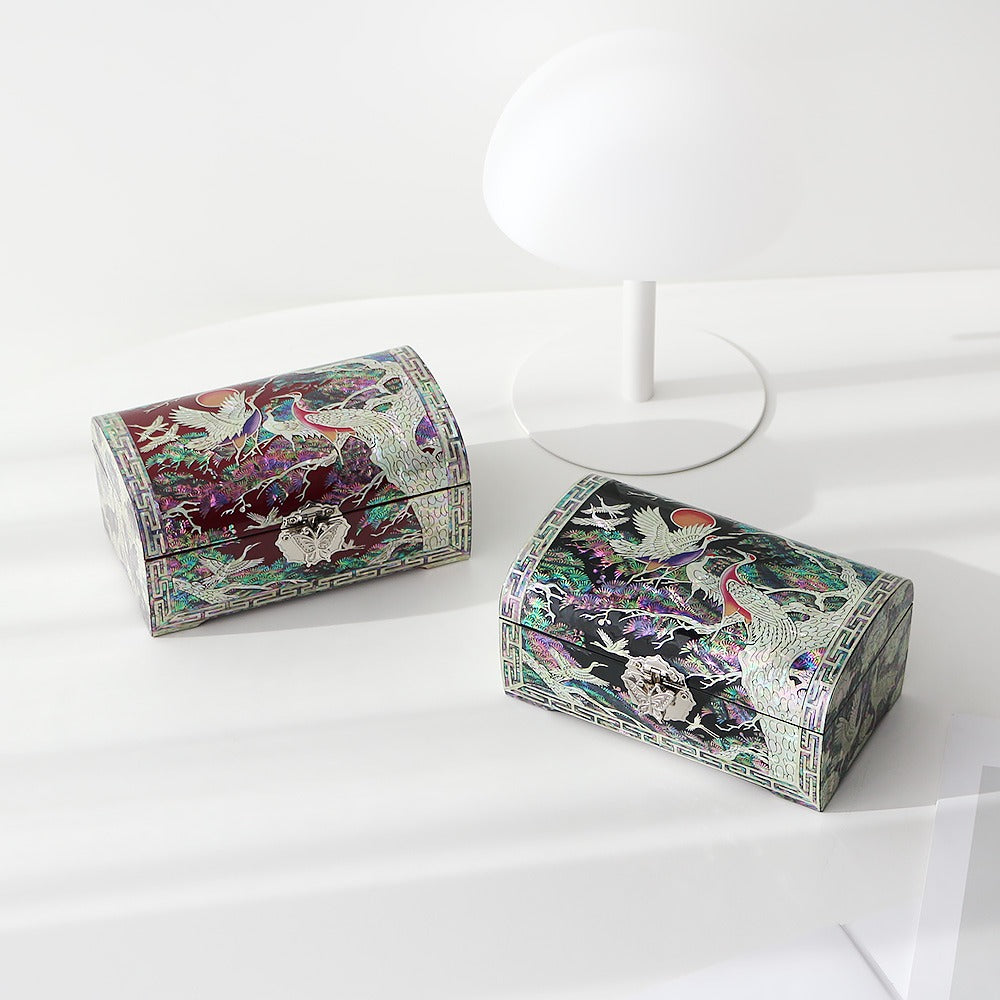 Masterpiece Najeonchilgi Premium Jewelry Box Yedan Wedding Gift Box Keepsake Ring Box