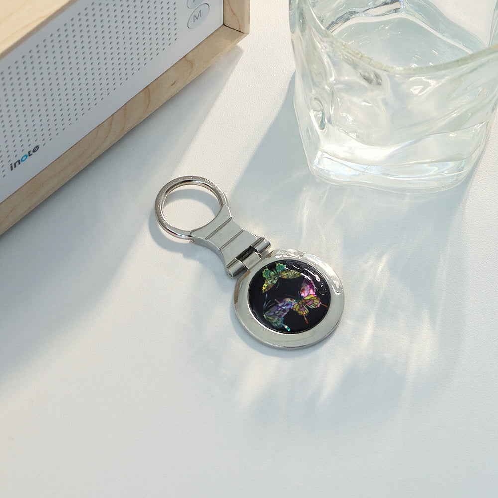 Najeonchilgi Mother of Pearl Keyring Keyring (Round)K