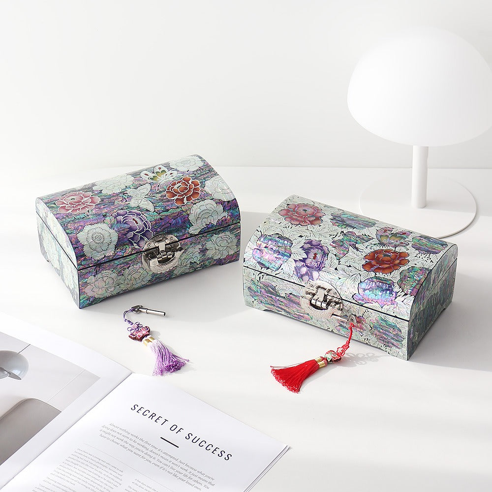 Masterpiece Najeonchilgi Premium Jewelry Box Yedan Wedding Gift Box Keepsake Ring Box