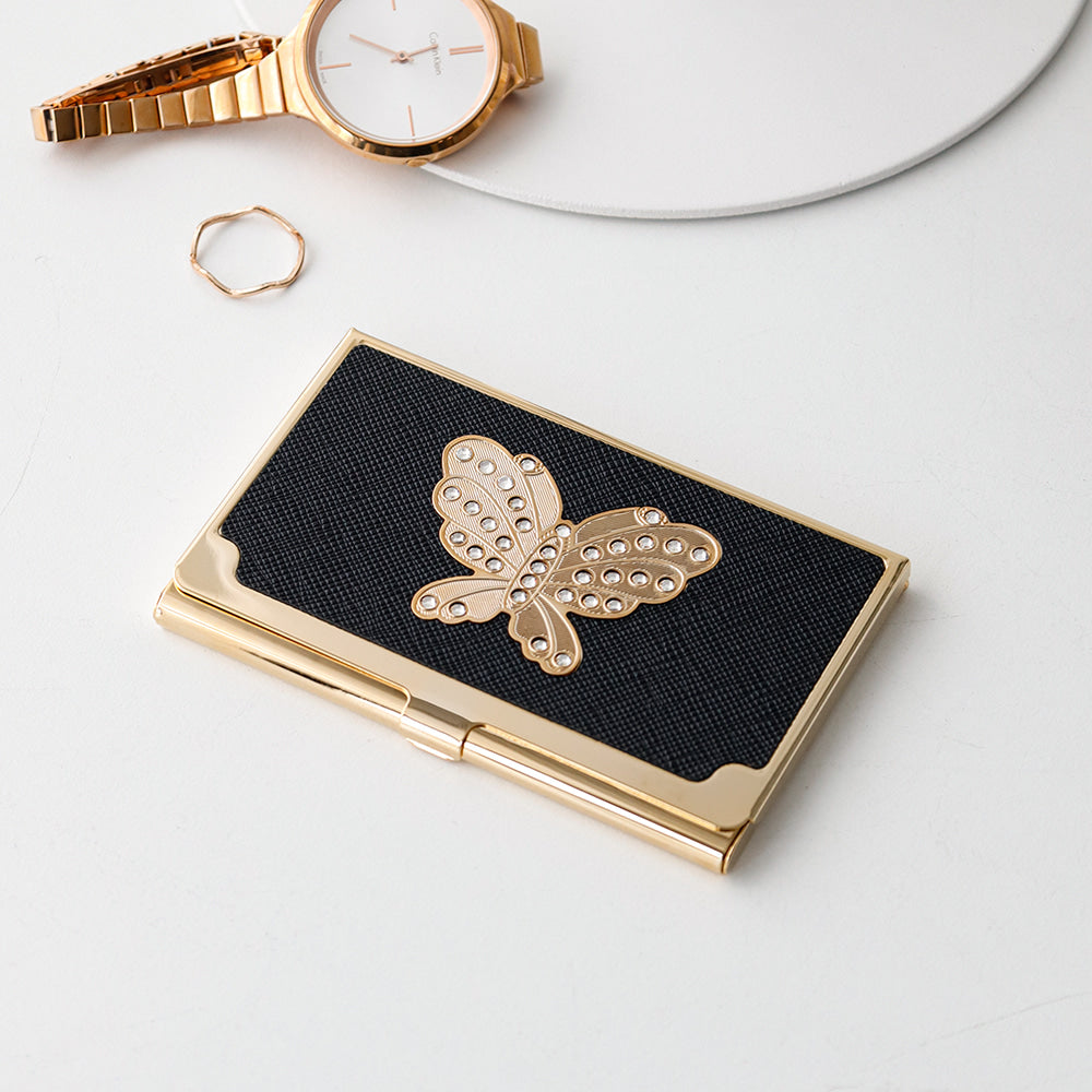 Masterpiece Gold Black Business Card Case (SM3) 20% Deluxe