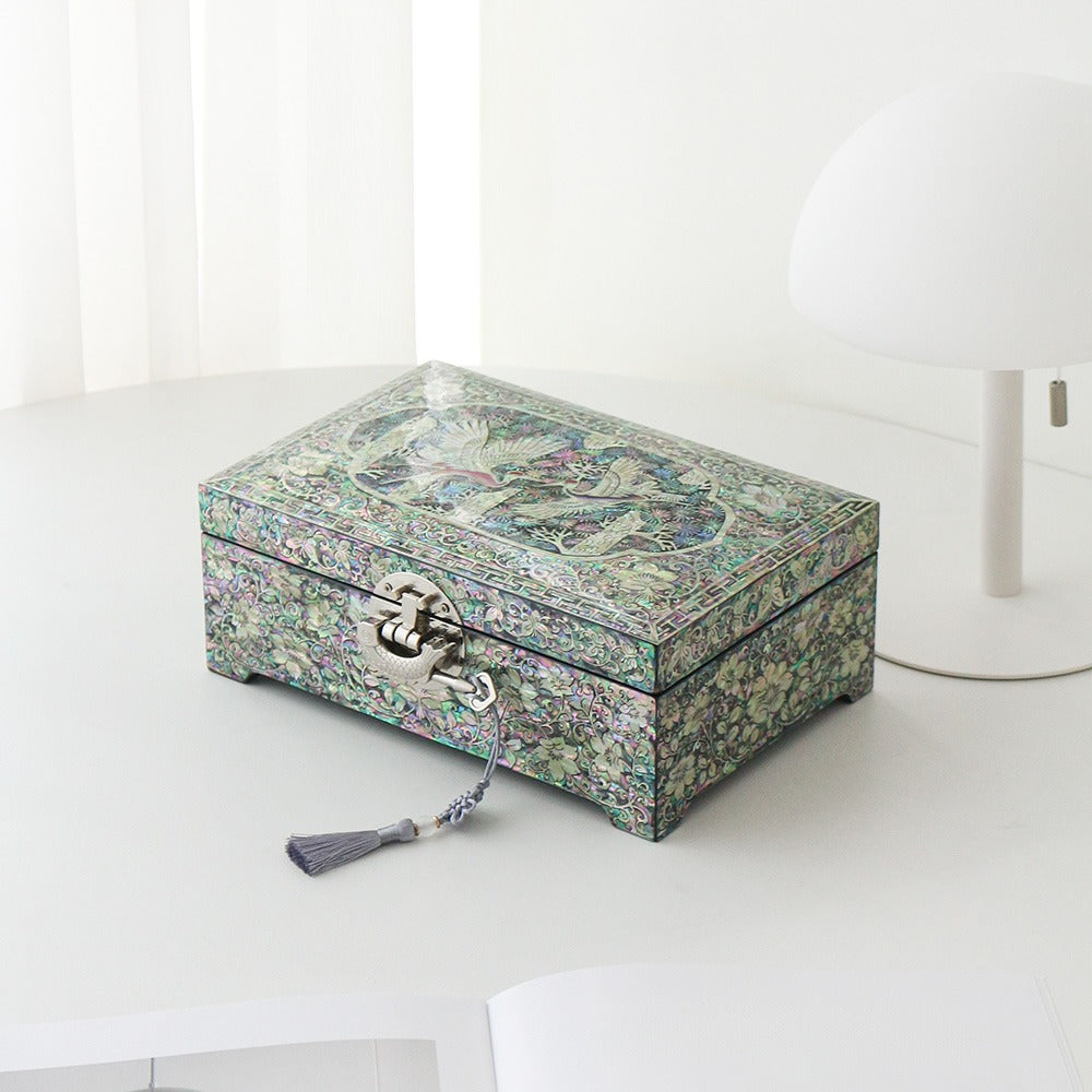 Masterpiece Najeonchilgi Premium Jewelry Box Yedan Wedding Gift Box Keepsake Ring Box