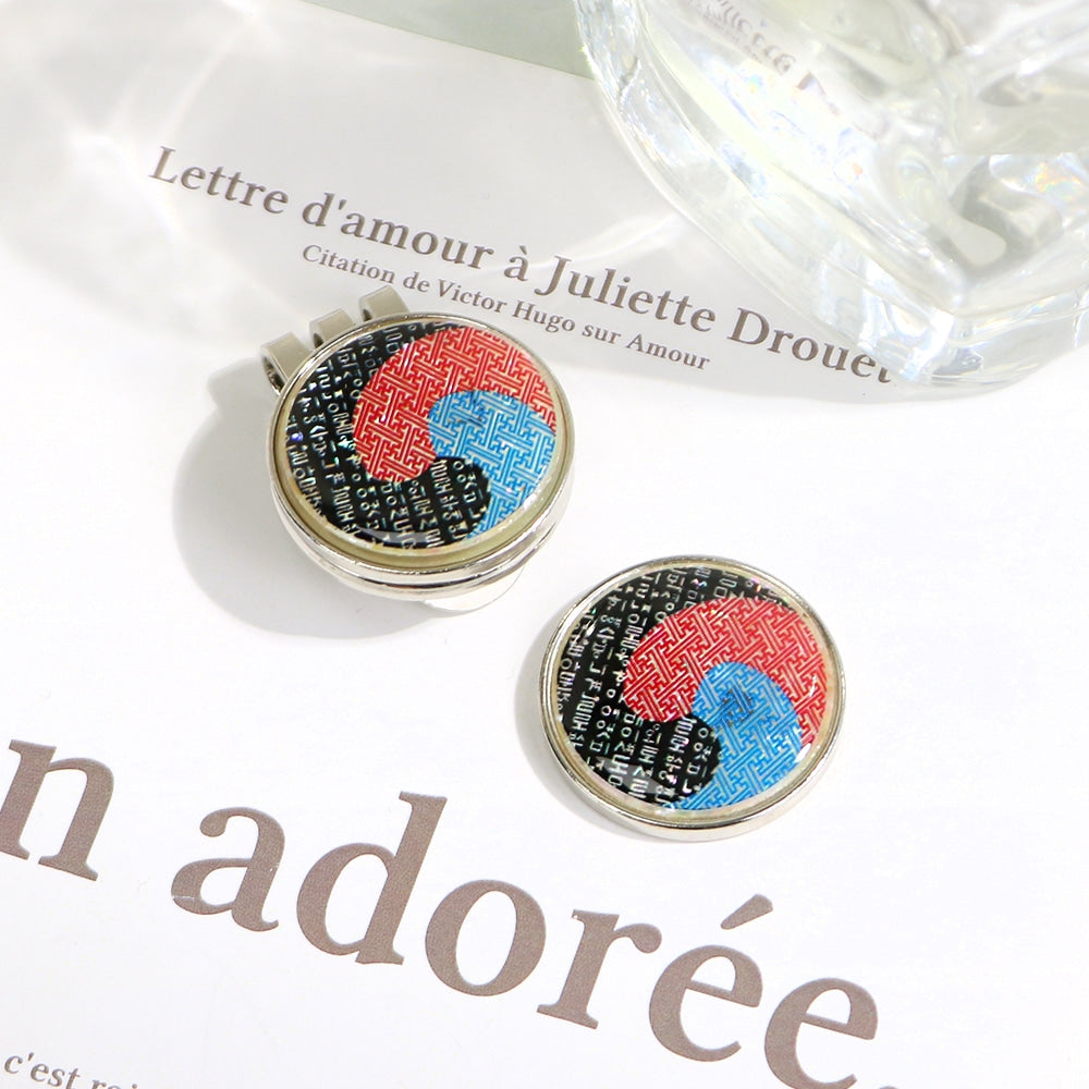 Premium Najeon Golf Ball Marker K