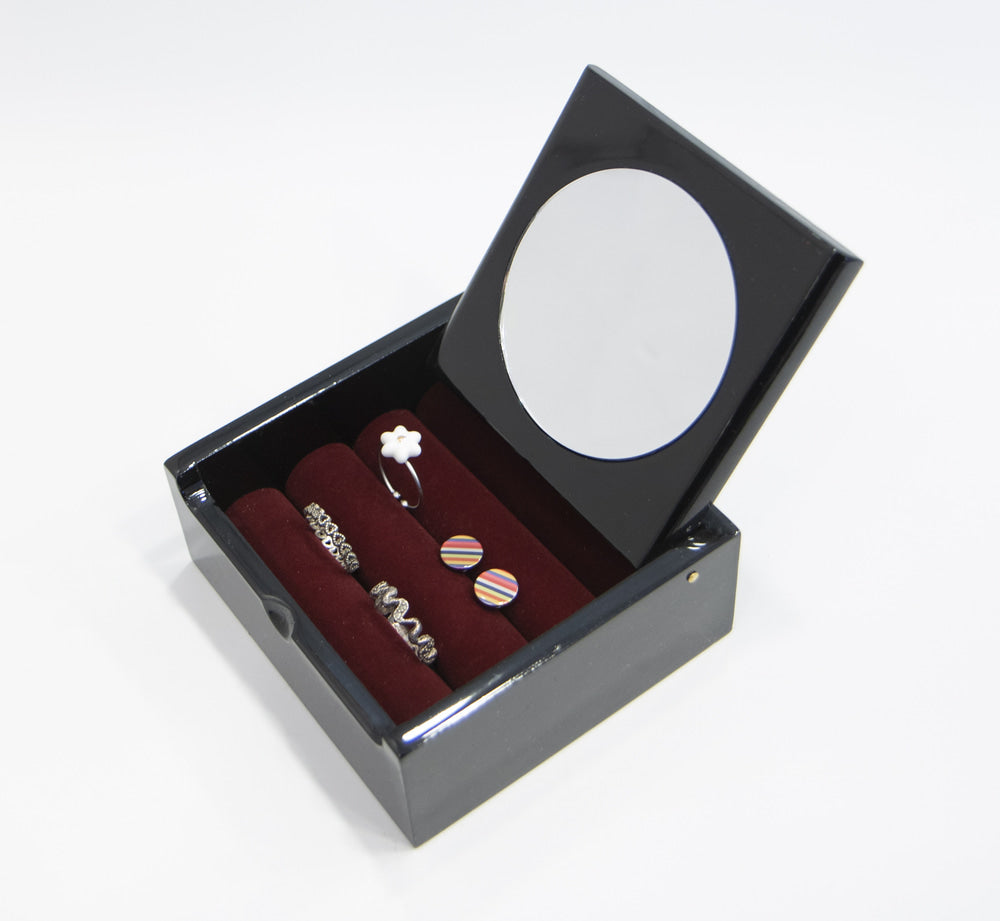 Hanji Mini Ring Storage Mother of Pearl Jewelry Box