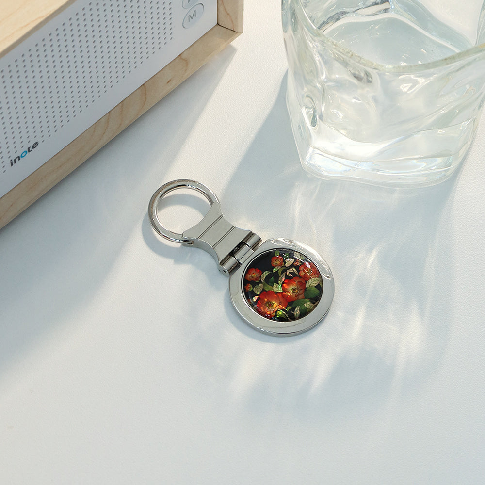 Najeonchilgi Mother of Pearl Keyring Keyring (Round)K