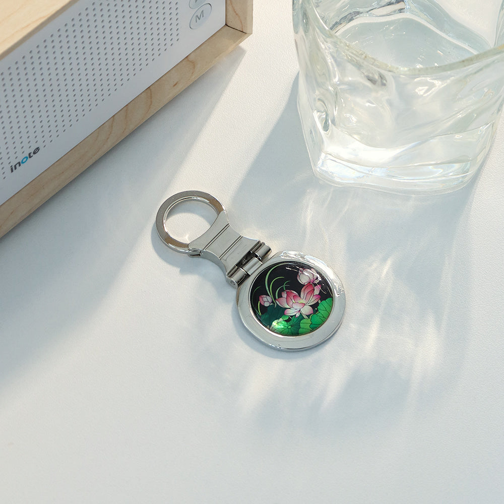 Najeonchilgi Mother of Pearl Keyring Keyring (Round)K