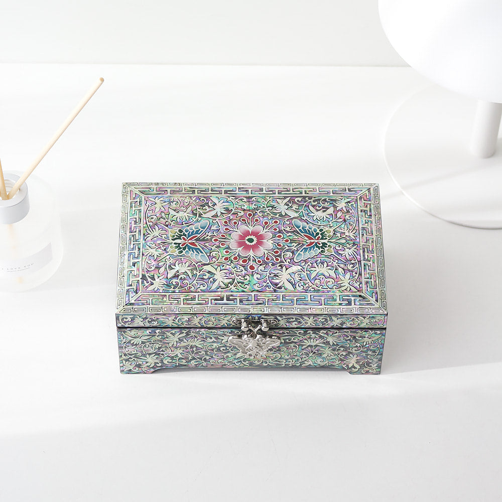 Masterpiece Najeonchilgi Premium Jewelry Box Yedan Wedding Gift Box Keepsake Ring Box