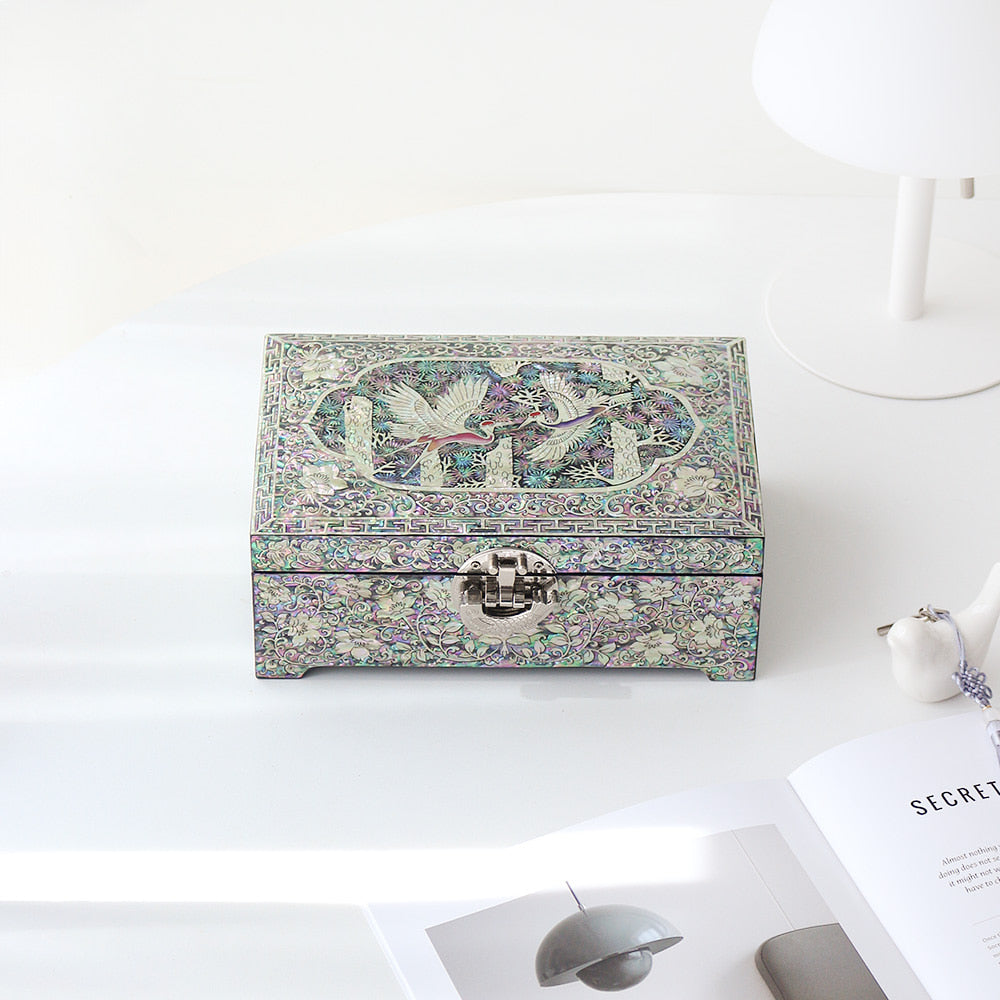 Masterpiece Najeonchilgi Premium Jewelry Box Yedan Wedding Gift Box Keepsake Ring Box