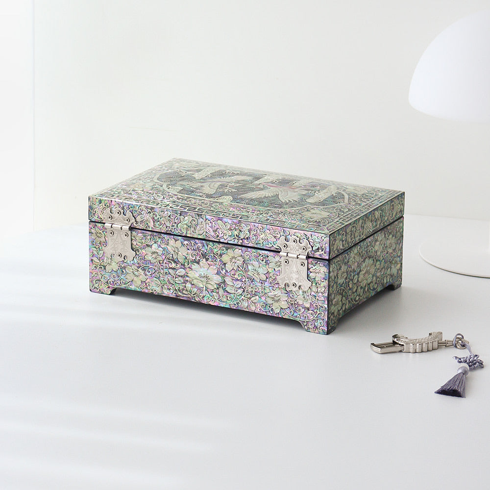 Masterpiece Najeonchilgi Premium Jewelry Box Yedan Wedding Gift Box Keepsake Ring Box