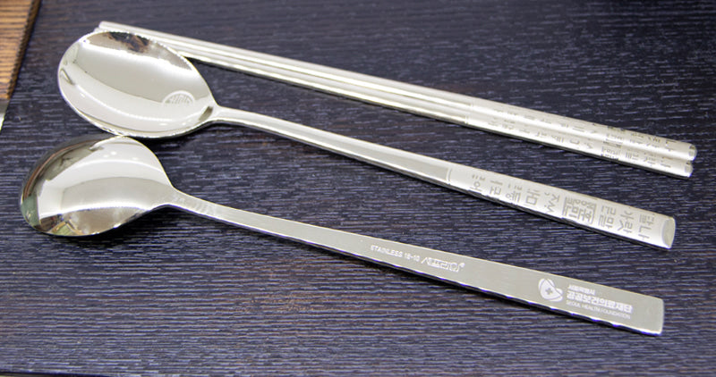 Spoon & Chopstick Set — Plum Blossom - LV0090