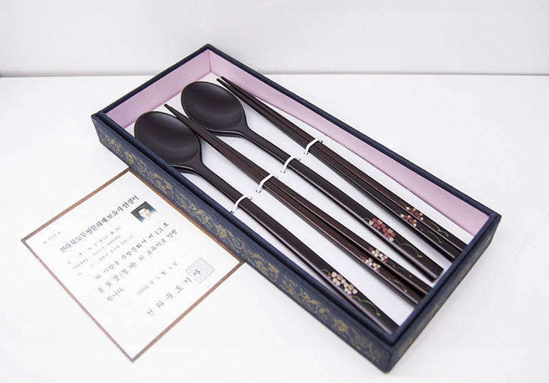 Spoon & Chopstick Set — Dragon - LV0100