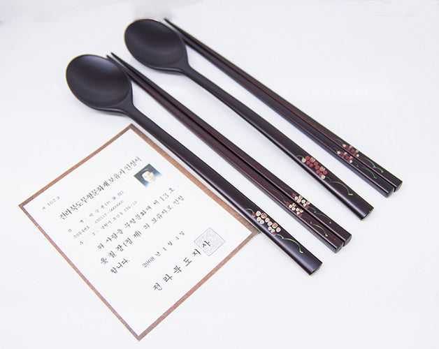 Spoon & Chopstick Set — Dragon - LV0100