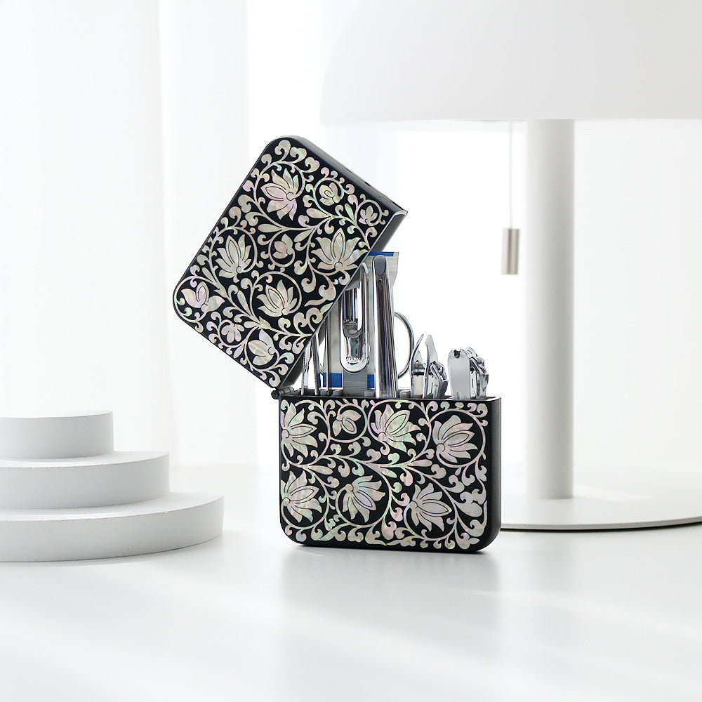 Najeonchilgi Mother-of-Pearl 777 Nail Clipper Gift Set