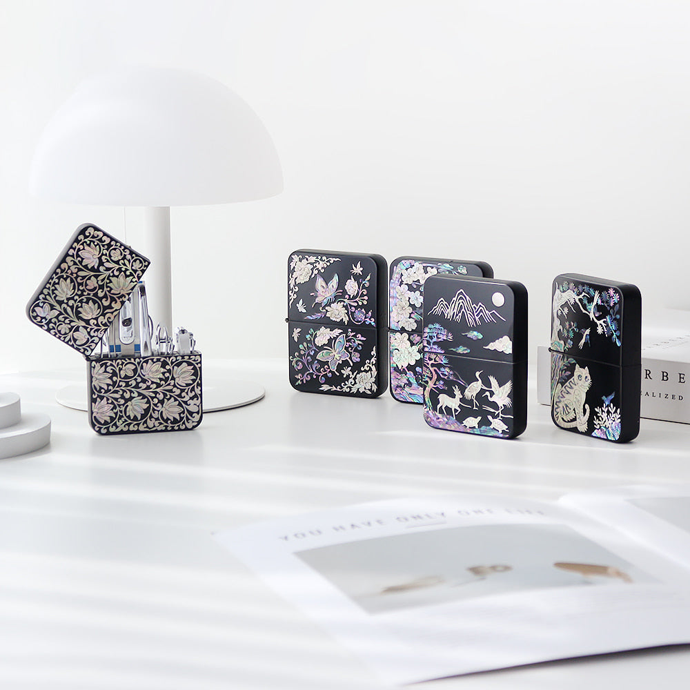 Najeonchilgi Mother-of-Pearl 777 Nail Clipper Gift Set