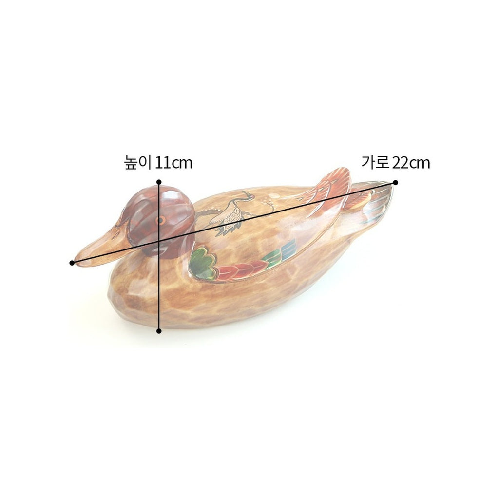 Premium Moon Crane Duck Set (Large) Wood Carved Wedding Pyebaek Box Dragon – product dimensions and size guide [KS-DIM:P0000IWC:caa5d6ce22b8]
