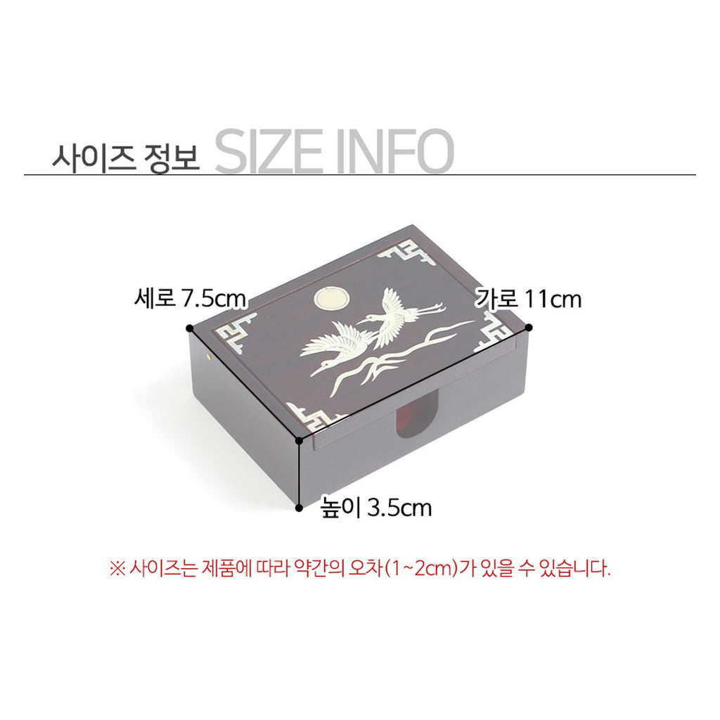 Najeonchilgi Mother of Pearl Business Card Case (Auto-Open) – product dimensions and size guide [KS-DIM:P0000UFA:c91f1c3a5eb3]
