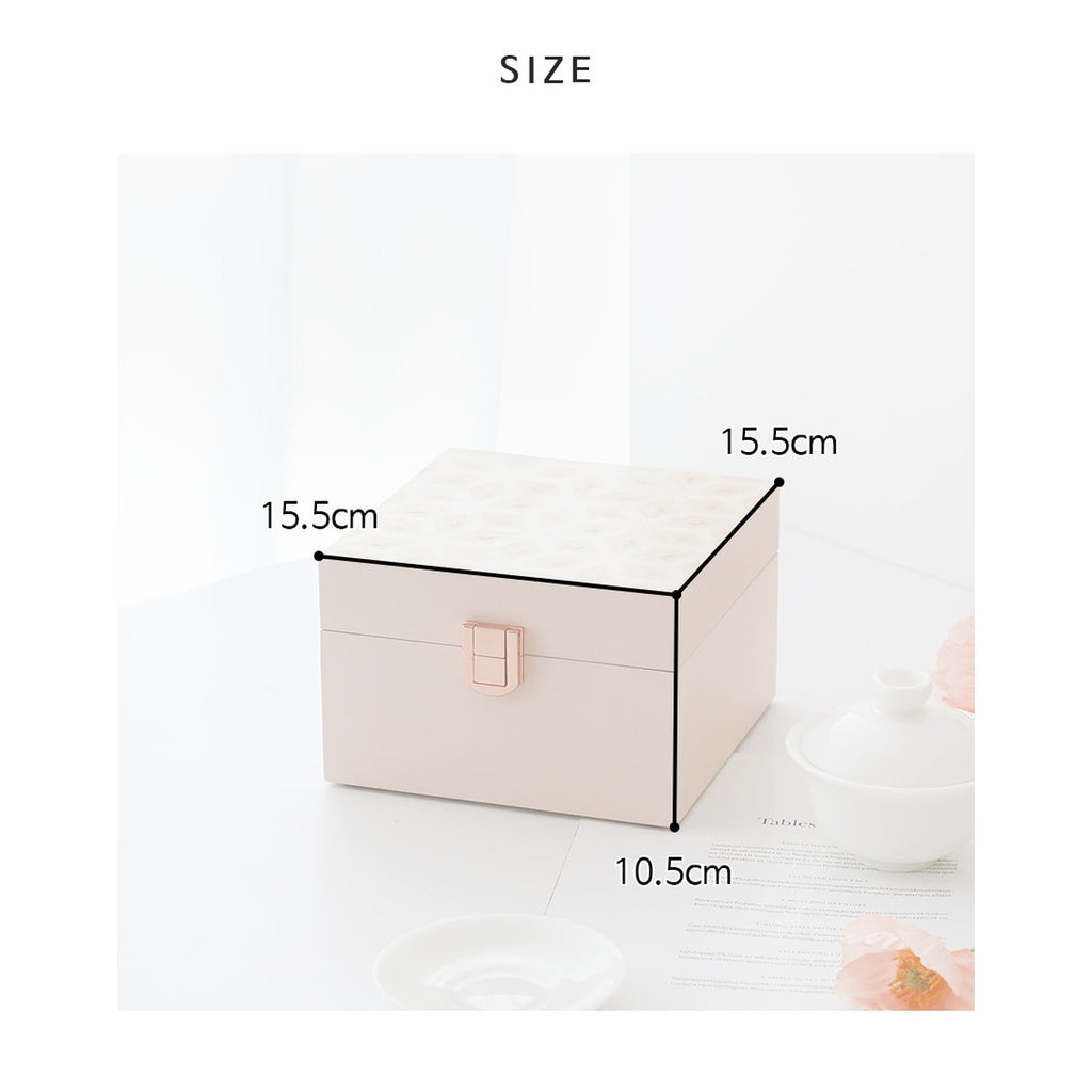 Najeonchilgi Mother of Pearl Jewelry Box , 15 cm – product dimensions and size guide [KS-DIM:P0000XPZ:40836612b70f]