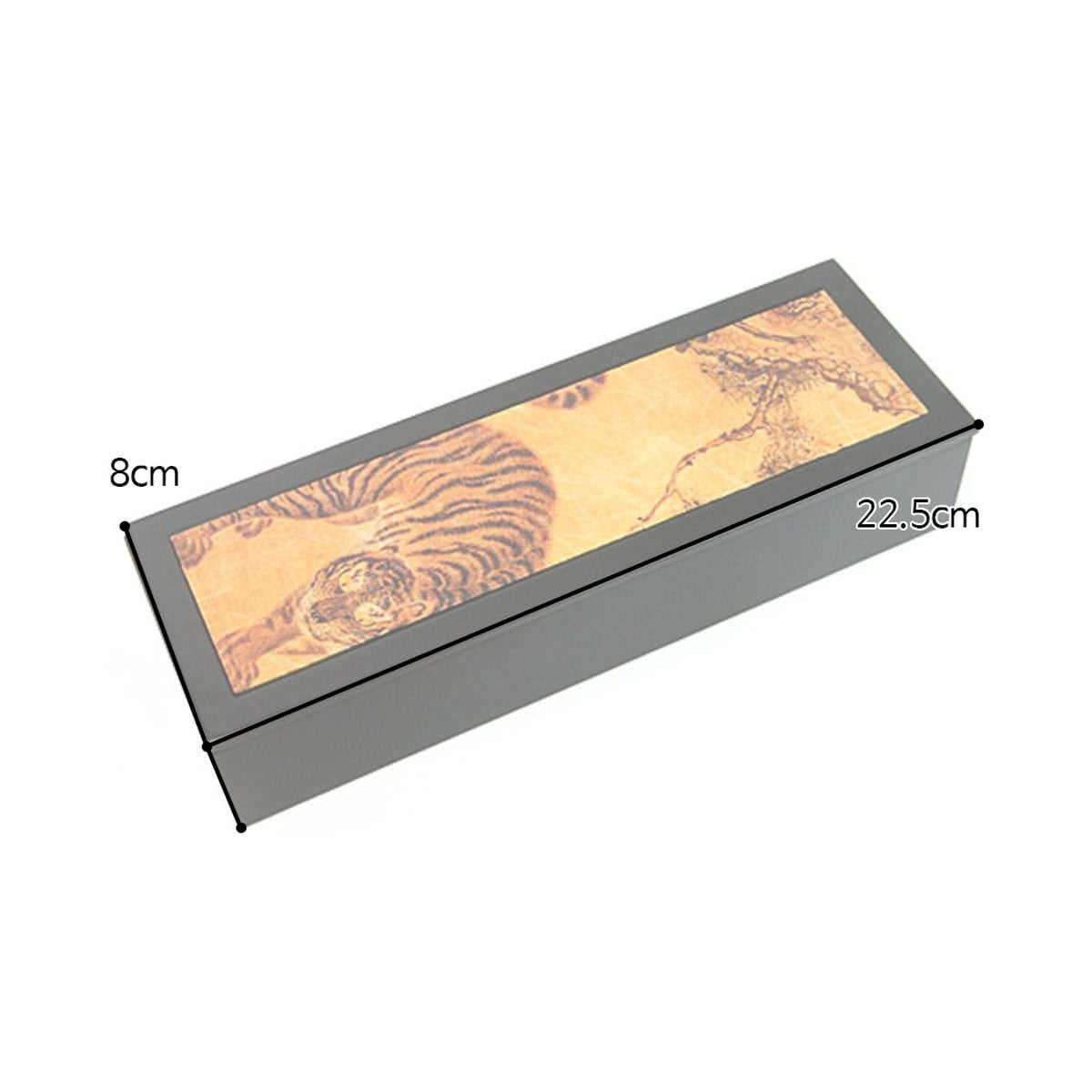 Premium Handcrafted Hanji Pen Case – product dimensions and size guide [KS-DIM:P0000DAU:f3987c1b9e8a]