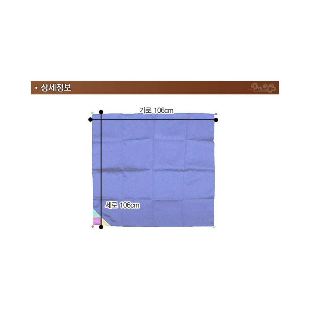 Double Sided Deluxe Bojagi – product dimensions and size guide [KS-DIM:P0000NQI:d3ade4435346]