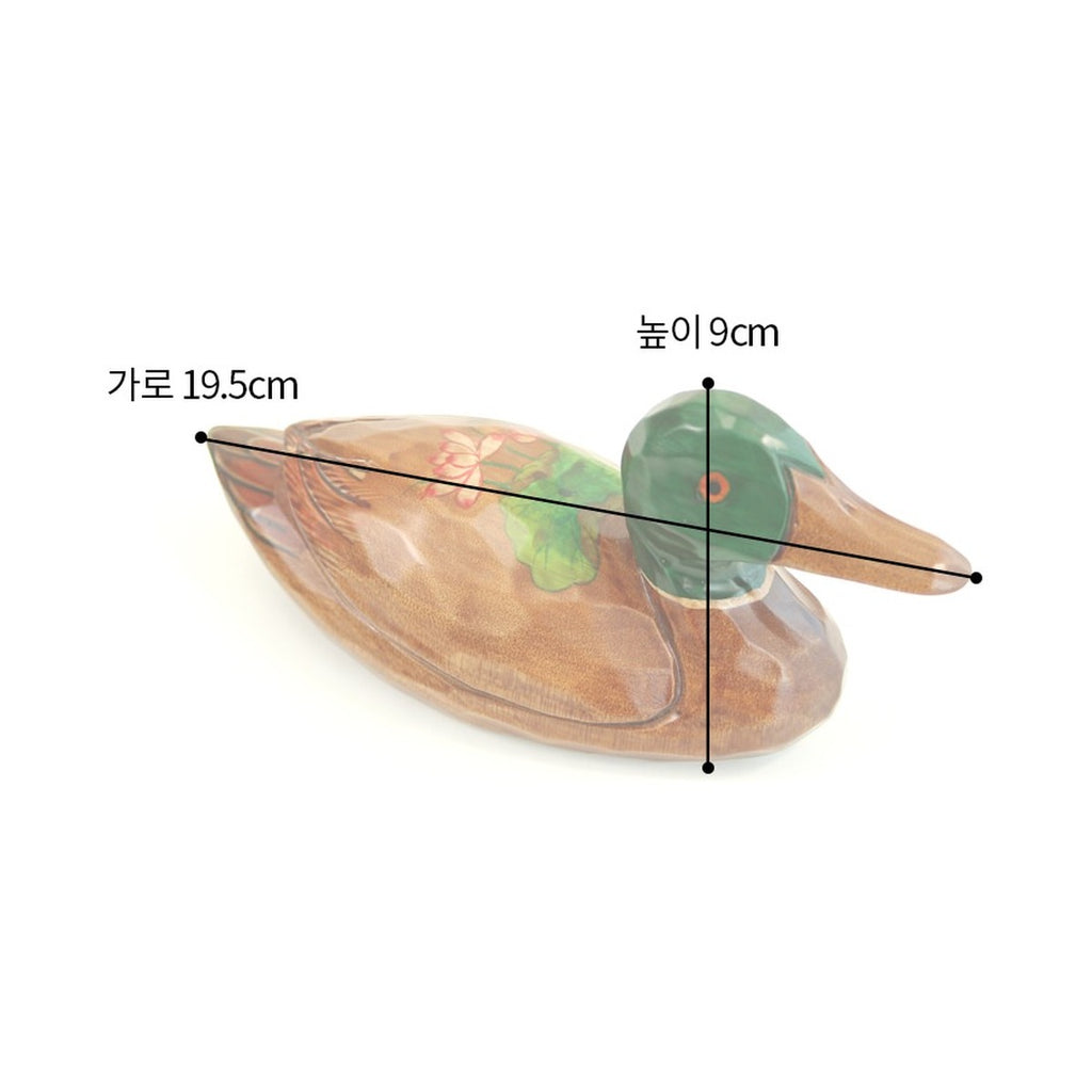 Premium Lotus Duck Set (Medium) Wood Carved Wedding Pyebaek Box Dragon – product dimensions and size guide [KS-DIM:P0000IOZ:b046d65cc4e5]