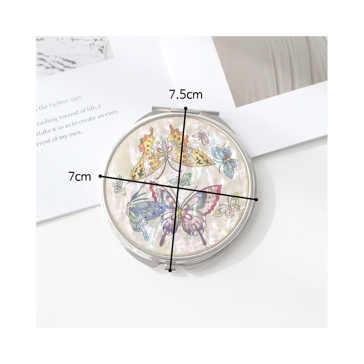 Najeon Hand Mirror Large K – product dimensions and size guide [KS-DIM:P0000TZA:b1f1cf18d6e1]