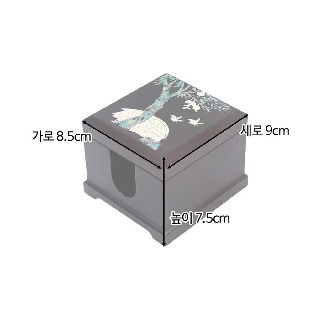 Najeon Mini Vanity Mirror Box (Pine & Crane) – product dimensions and size guide [KS-DIM:P0000MPL:c0926536a6d7]