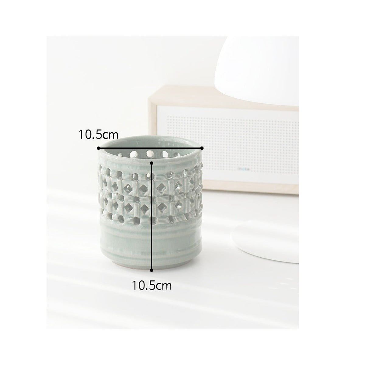 (Medium) Ceramic Multi Purpose Holder – product dimensions and size guide [KS-DIM:P0000HVV:23a53c25c0e2]