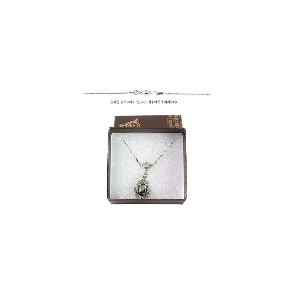 Premium Najeon Necklace Flower – detail view 1 [KS-CUT:P0000ETK:73ffa03c1a21]