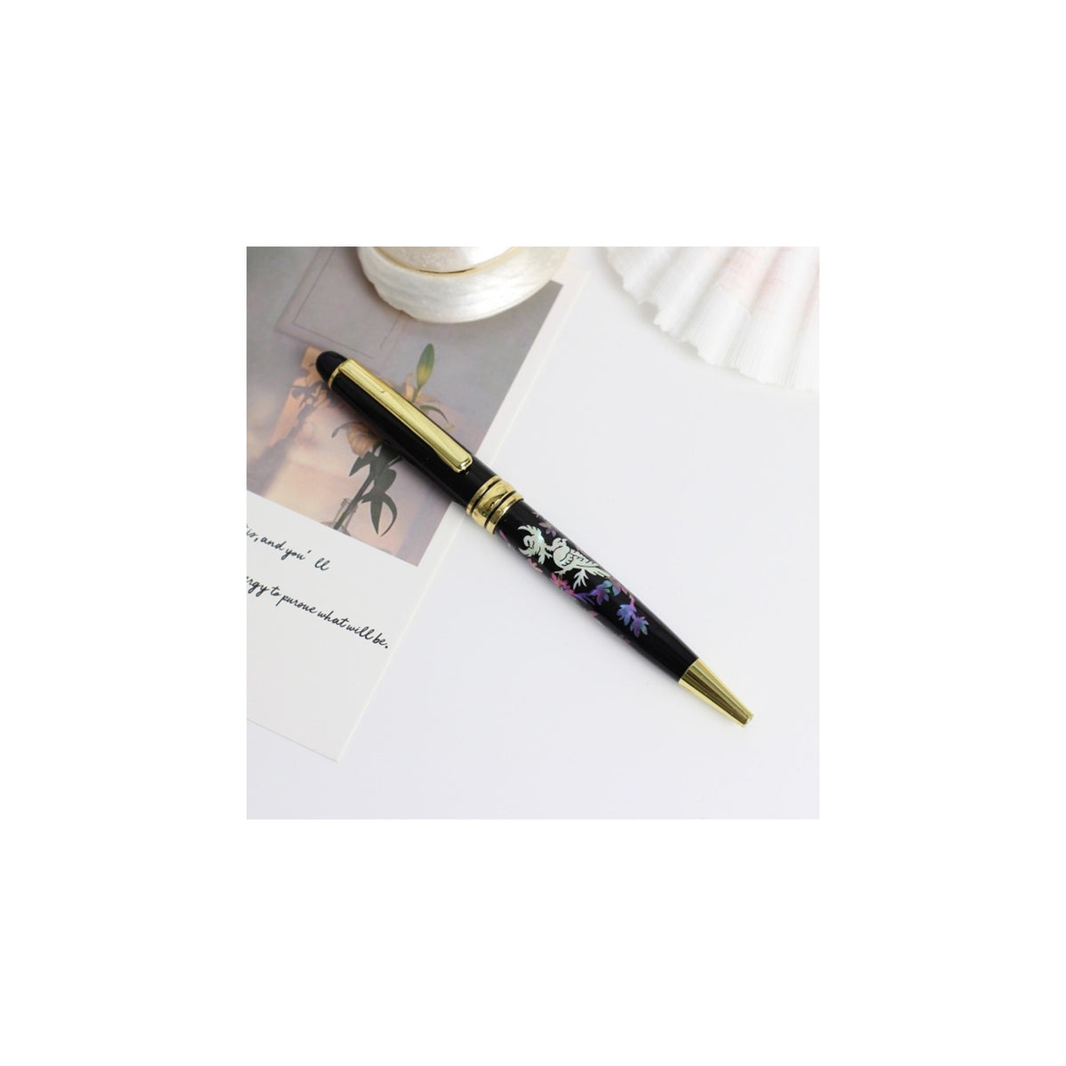 Premium Mother of Pearl Pen (2) – detail view 1 [KS-CUT:P0000JFB:c9167739e074]