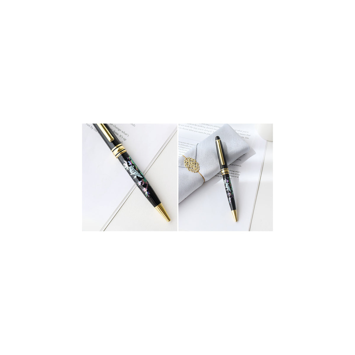Premium Mother of Pearl Pen (2) – detail view 2 [KS-CUT:P0000JFB:9a545ae19e37]