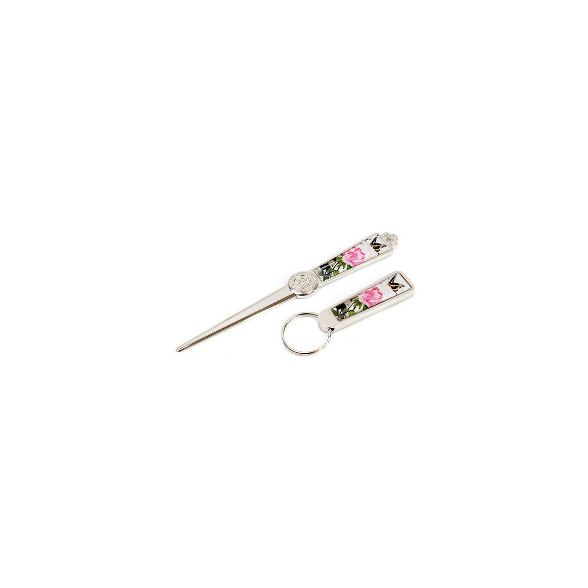 2-Piece Set: Najeon Key Letter Opener Set (Damhwa Butterfly) – detail view 2 [KS-CUT:P0000JVV:3e8ce6b4cc3f]