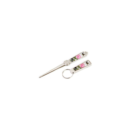 2-Piece Set: Najeon Key Letter Opener Set (Damhwa Butterfly) – detail view 2 [KS-CUT:P0000JVV:3e8ce6b4cc3f]