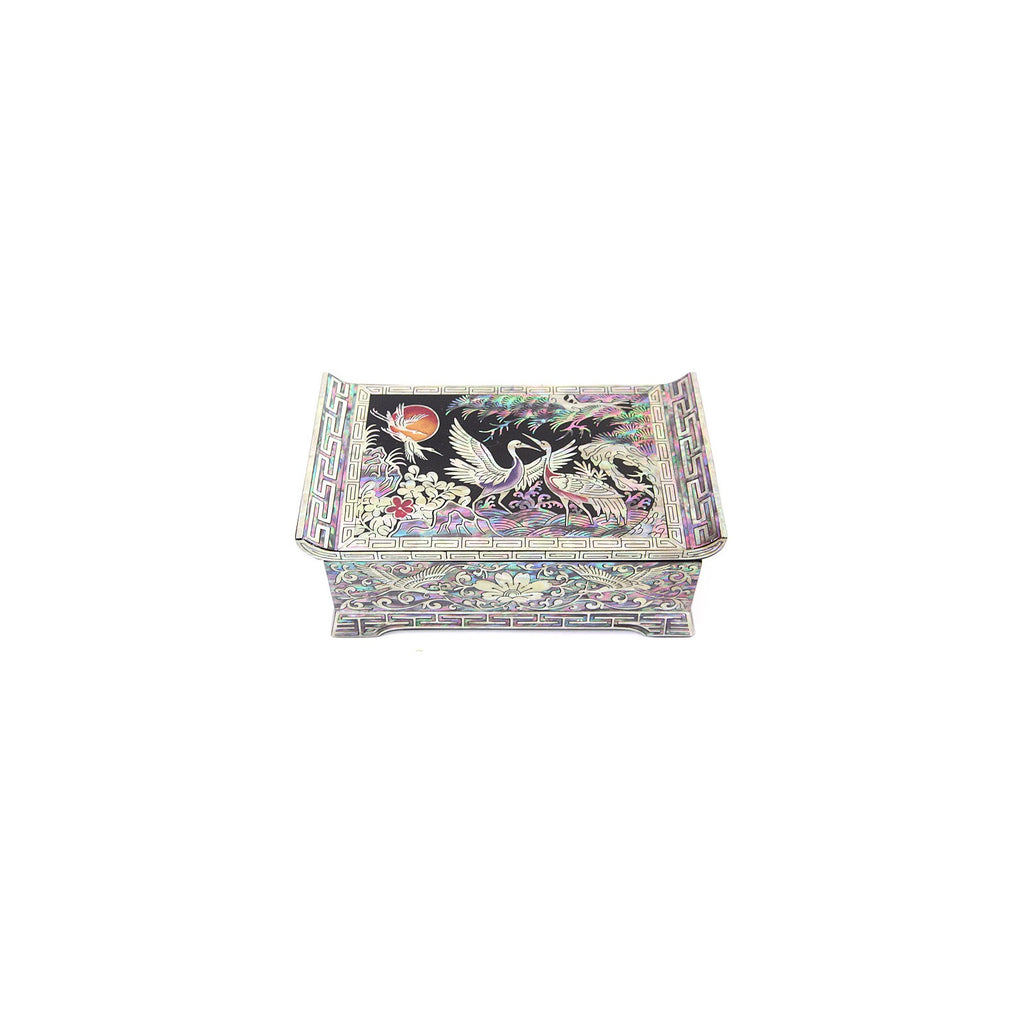 2-Piece Set: Premium Najeon Plum Blossom Seonbi Scholar Scholar's Pen Case Box – detail view 2 [KS-CUT:P0000DOK:2e9cbbcbf23c]