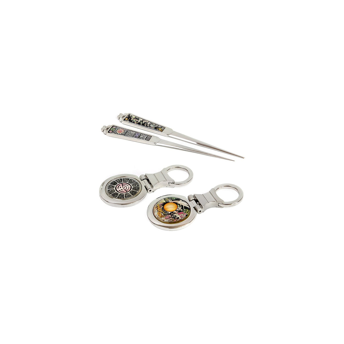 3-Piece Set: Letter Opener Keyring Business Card Case (NC) – detail view 2 [KS-CUT:P0000MFA:6ae8446a95c7]