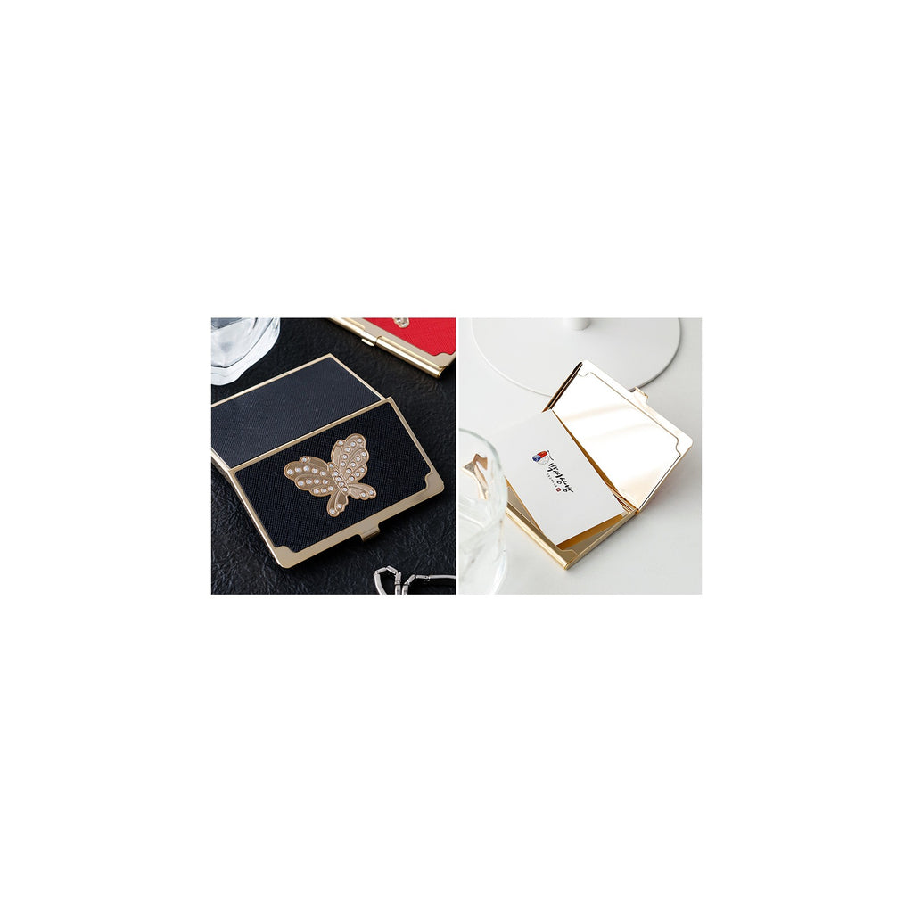 Masterpiece Gold Black Business Card Case (SM3) 20% Deluxe – detail view 2 [KS-CUT:P0000IIO:720db5e134b0]