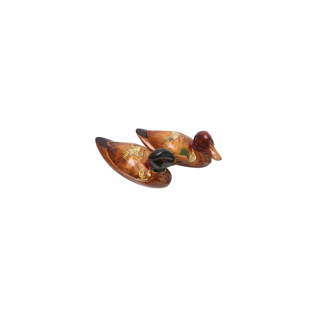 Premium Crane Duck Set (Medium) Wood Carved Box Dragon – detail view 3 [KS-CUT:P0000IOX:2fd457629e09]