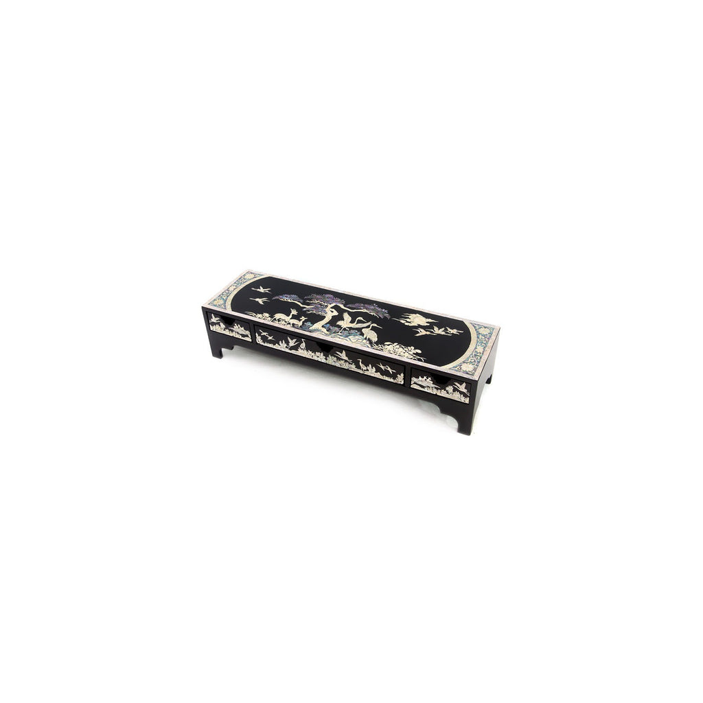 Najeon Multi Purpose Scholar's Drawer (Pine & Crane) – detail view 3 [KS-CUT:P0000KPP:2e29b157f6c1]