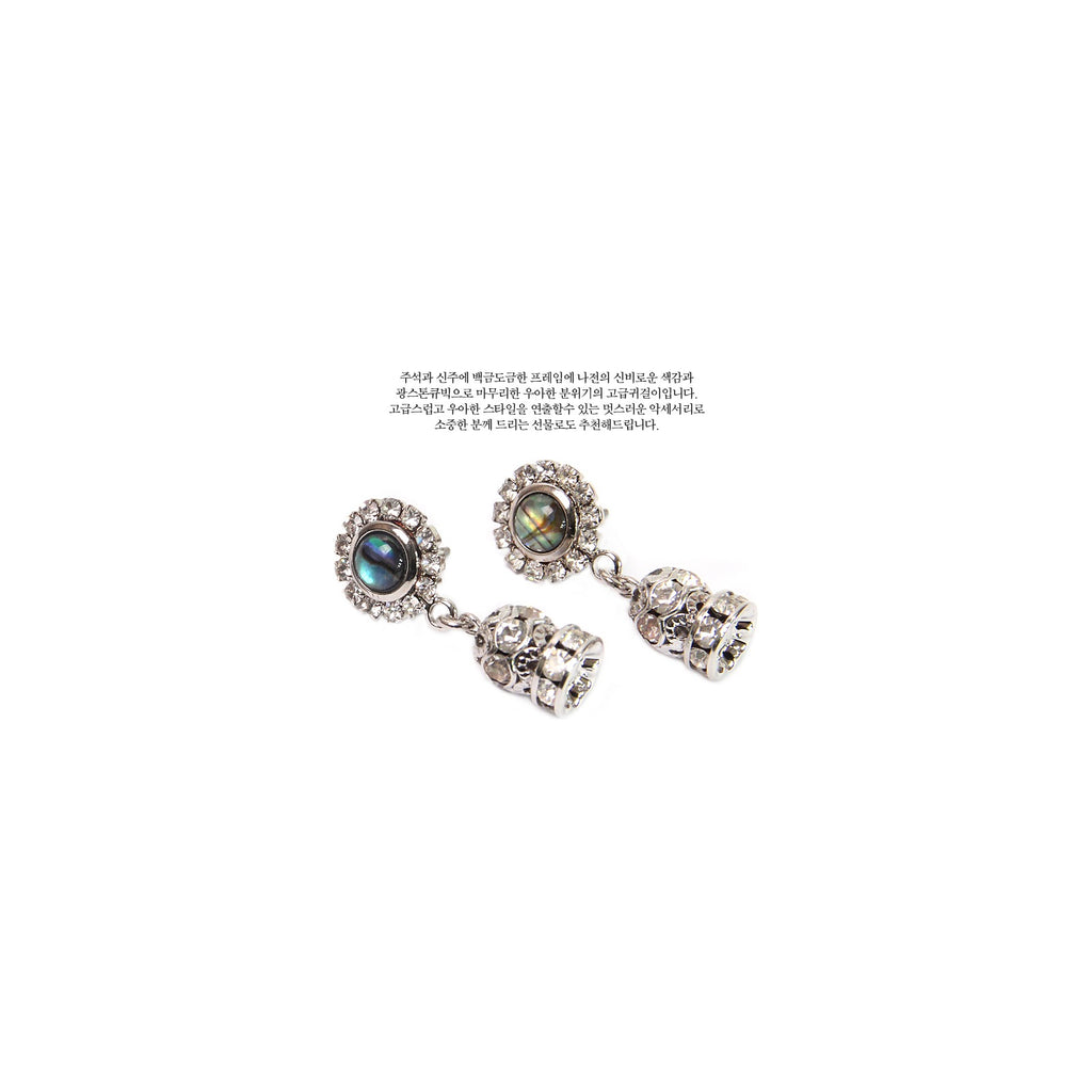 Premium Najeon Earrings Flower – detail view 3 [KS-CUT:P0000FTL:7500d7bb9bf8]
