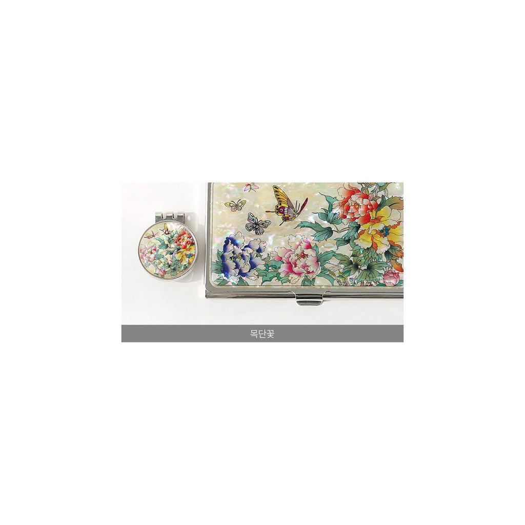 2-Piece Set: Business Card Case Golf Ball Marker K(Flower) – detail view 4 [KS-CUT:P0000PNH:8fc77e6257fe]