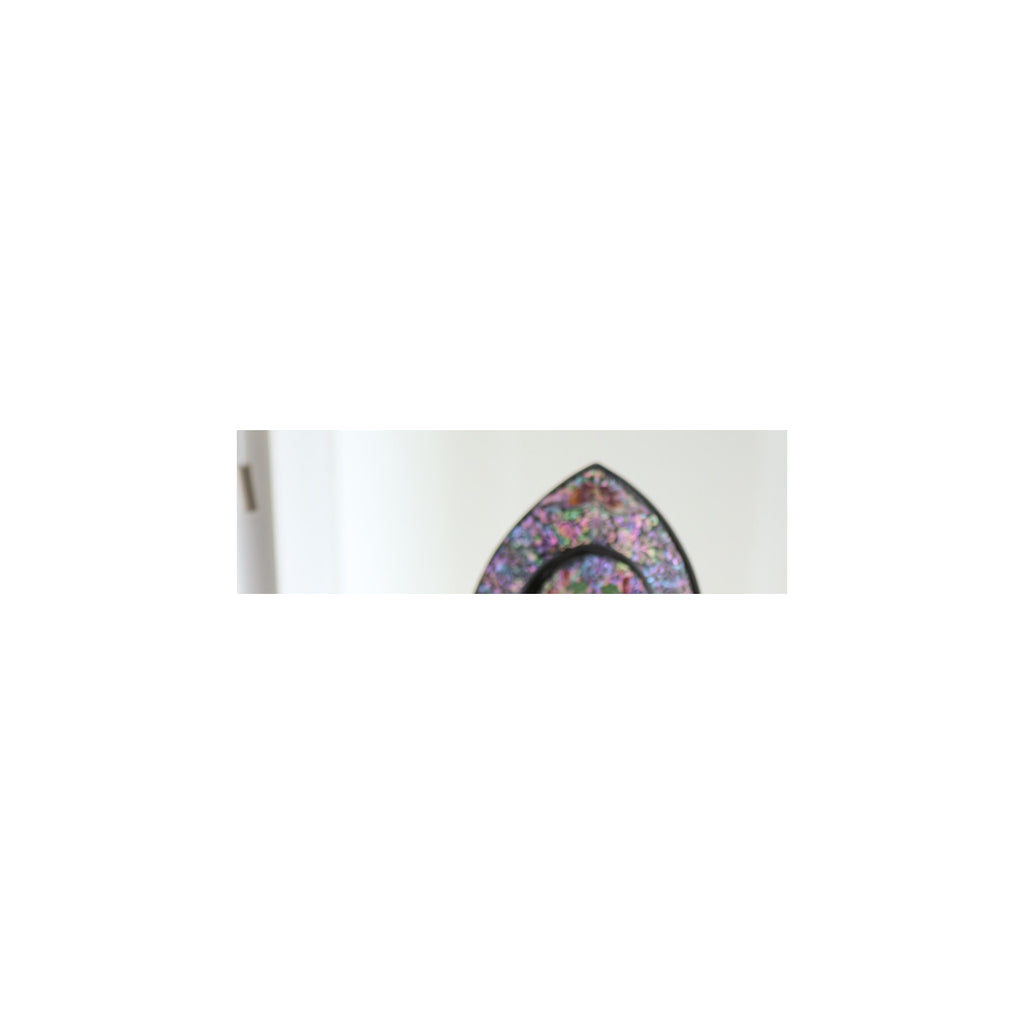 2-Piece Set: Najeonchilgi Butterfly Arabesque Tea Coaster Large & Ornament Stand (Master Artisan Lee Won-geun) – detail view 4 [KS-CUT:P0000IEN:d9610393547c]