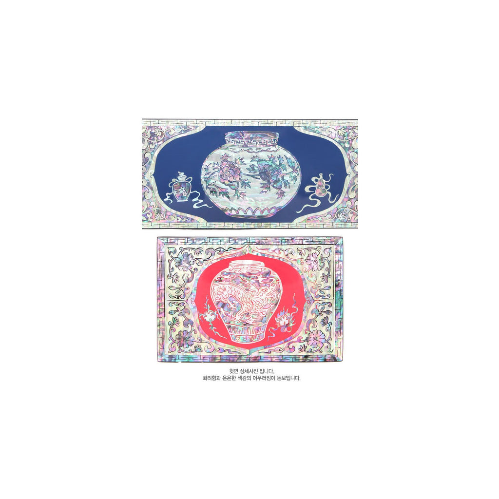 2-Piece Set: Masterpiece Najeon Multi Purpose Pen Case Box Set (Ceramic Color) (Master Artisan Park Jin-seop) – detail view 4 [KS-CUT:P0000ICS:579cd6f69cd2]