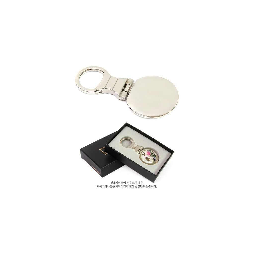 Najeon Round Keyring (Damhwa Butterfly) – detail view 4 [KS-CUT:P0000GNE:eaedbfb3e34d]